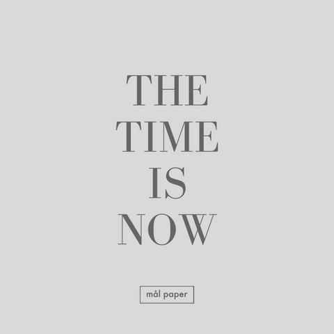 the time is now motivational gratitude quote
