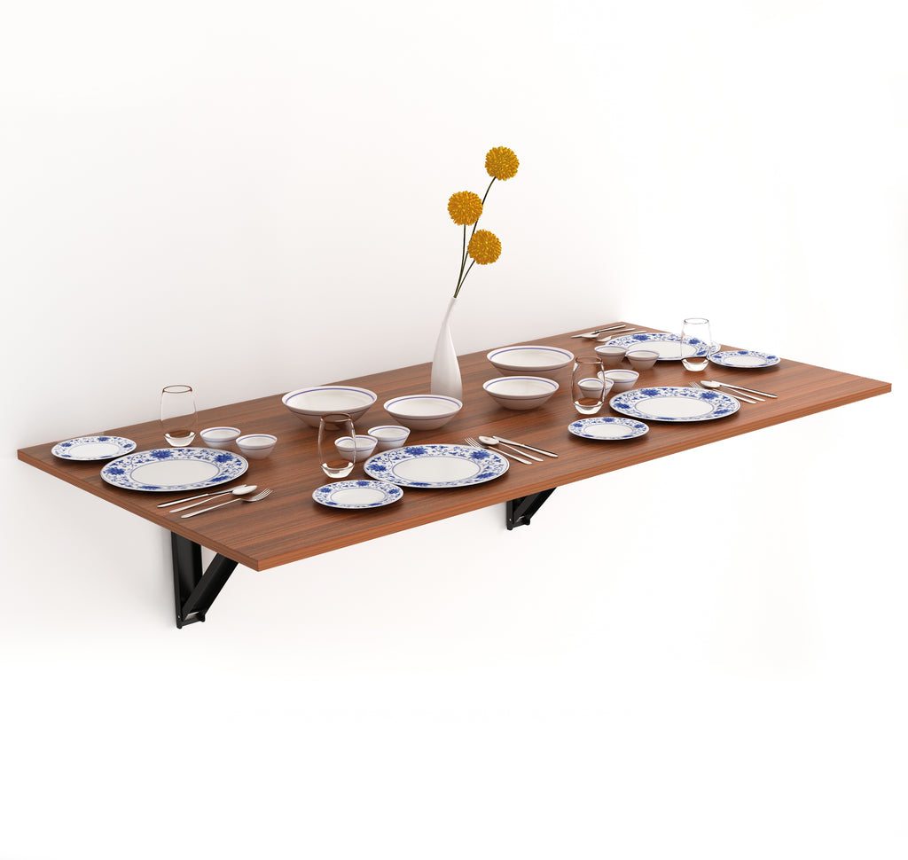Hemming Wall Mounted Folding Dining Table - 4 Seater – Bluewud