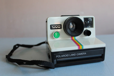 A polaroid land camera