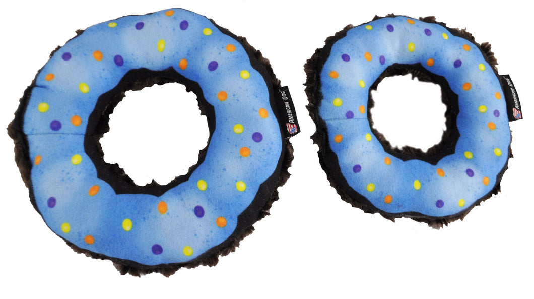 Large Nuggle Donut Dog Toy