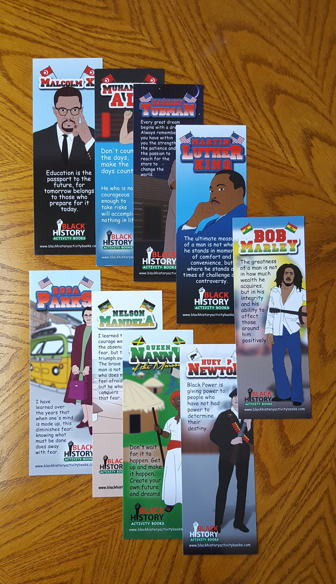 Black History Bookmarks Wonders of the World Book and Toy Store