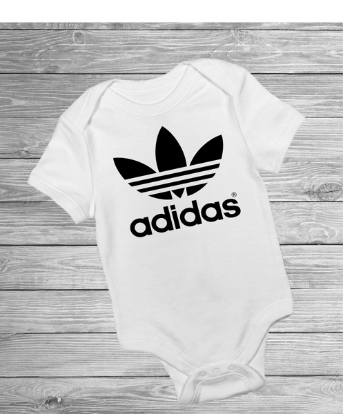 adidas baby onesie