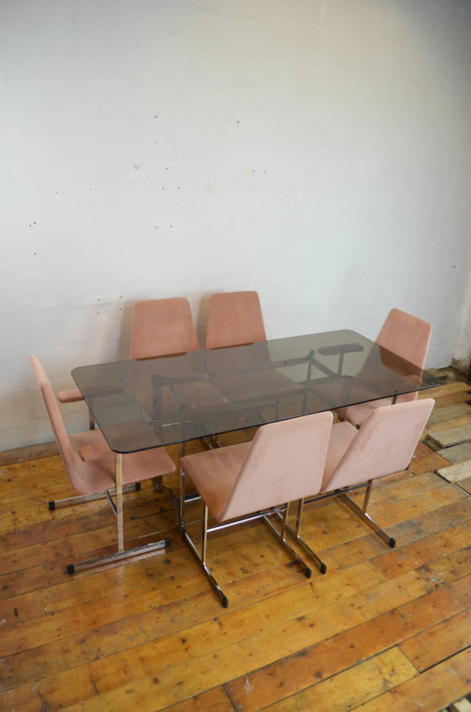 pieff dining table and chairs