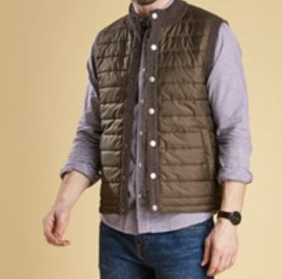 barbour essential gilet vest