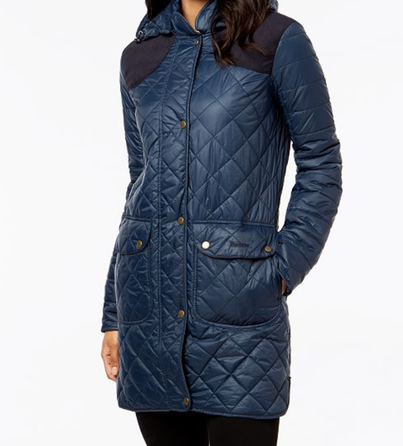 barbour greenfinch quilted jacket