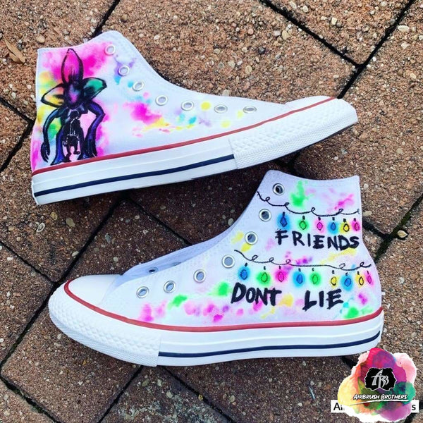 custom spray paint shoes