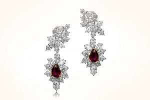 Harry Winston Ruby Earrings