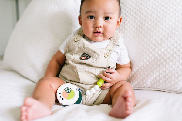 sushi baby teether