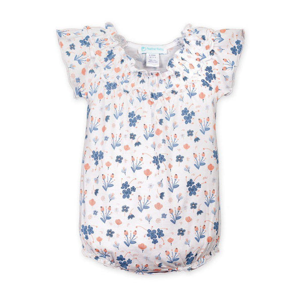 Ruched Bubble - Emily on White