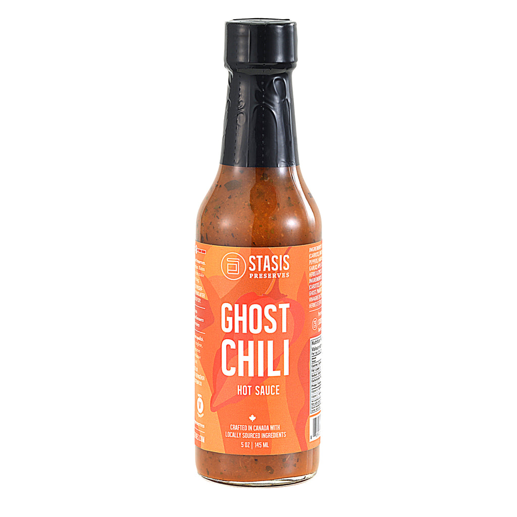 Ghost Chili Hot Sauce Stasis Preserves