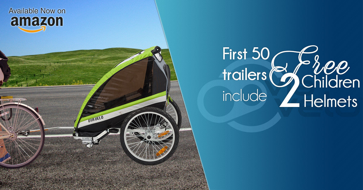 Via velo bike trailer shop price