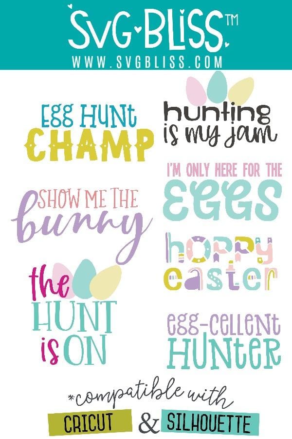 Download Easter SVG Bundle for Cricut & Silhouette Crafters | SVG ...