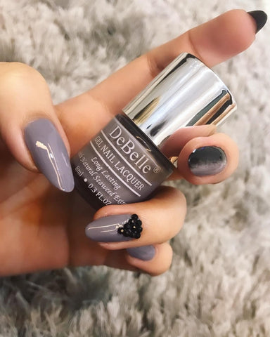 Debelle gel nail lacquer sombre grey