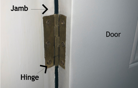 how to install door hinges