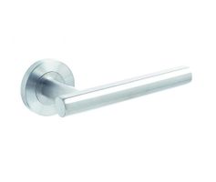 Atlanta Satin Stainless Steel Door Handles On Rose - JSS412 – More 4 ... Atlanta Satin Stainless Steel Door Handles On Rose - JSS412 – More 4 ...