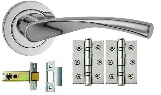 lockable interior door handles