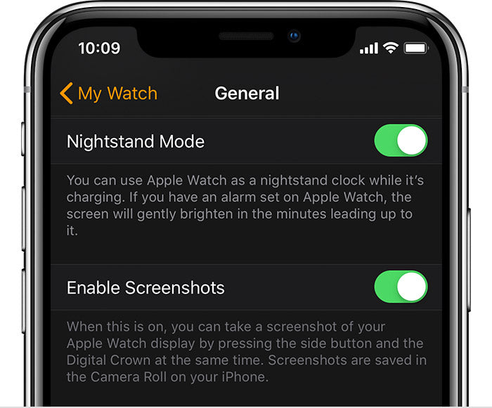 Taking Screenshot on Apple Watch