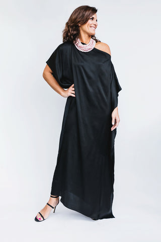 long black caftan dress