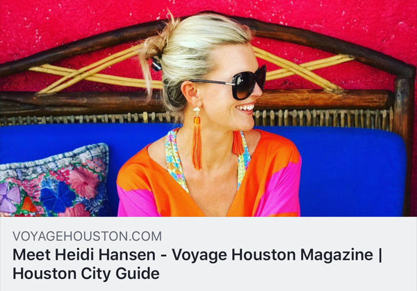 Heidi Houston interview with Voyager Houston Magazine