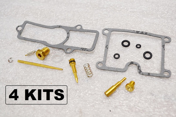Kawasaki 80-83 KZ550 LTD Carburetor Carb Rebuild - 4 Kits – Cycle