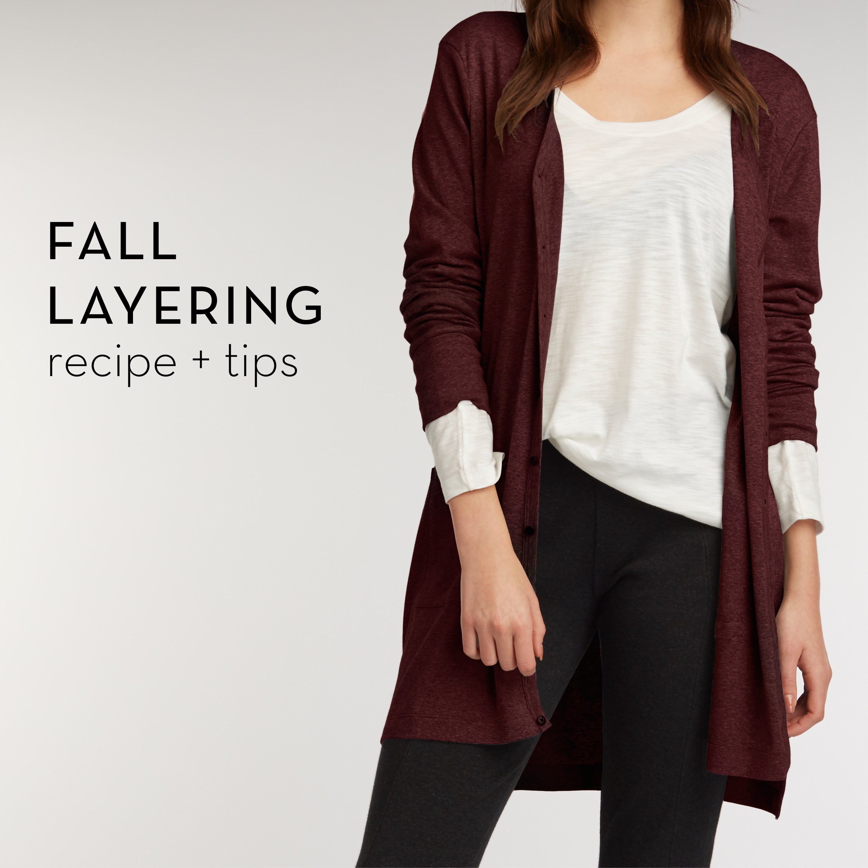Fall Layering Tips | Organic Cotton Layers | Sustainable Fashion Styles