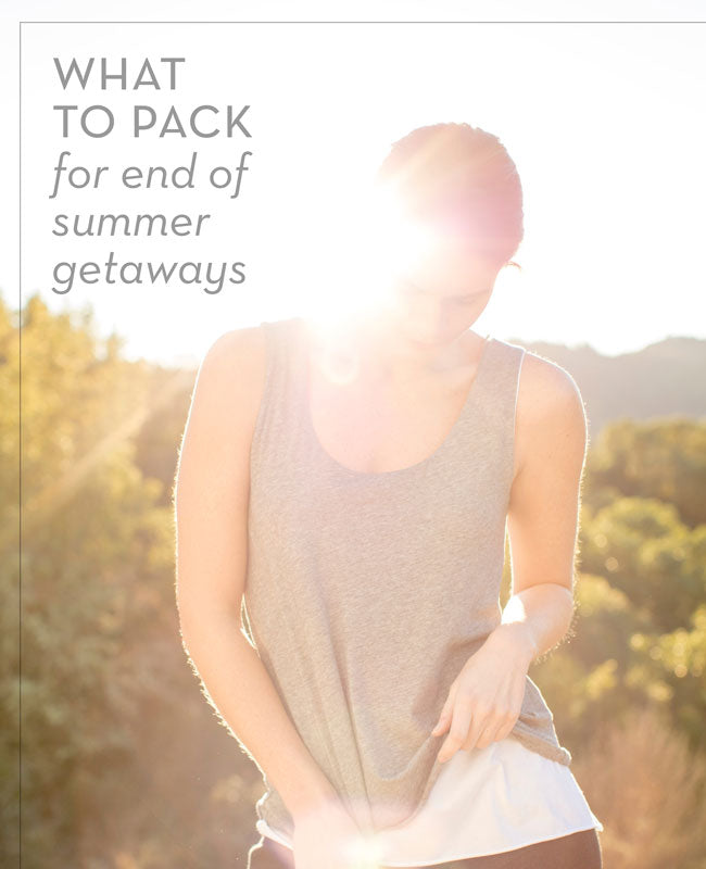 Sustainable Fashion Tips: What to Pack for Last Minute Summer Getaways