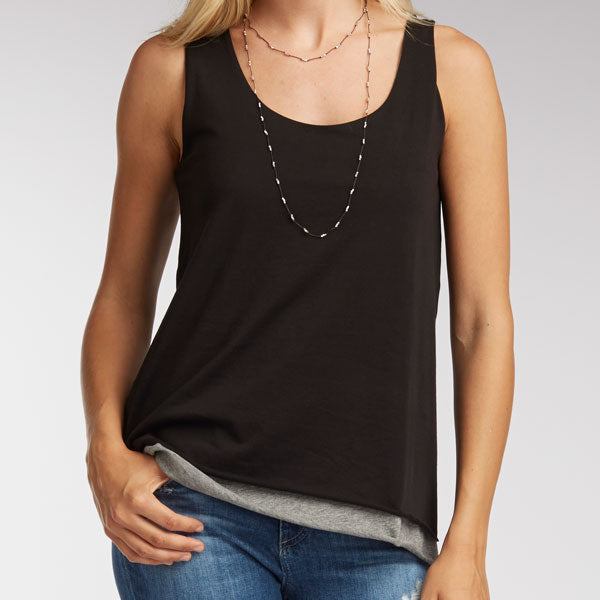 What to Pack: Double Layer Tank in organic Pima cotton from Indigenous