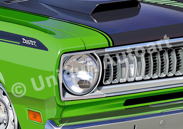 Plymouth Duster Grill