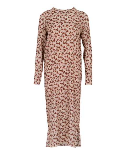 Vogue Printed Dress Rust