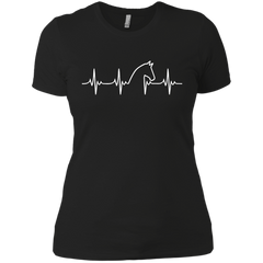 Horse Heartbeat #1 - Ladies' T-Shirt