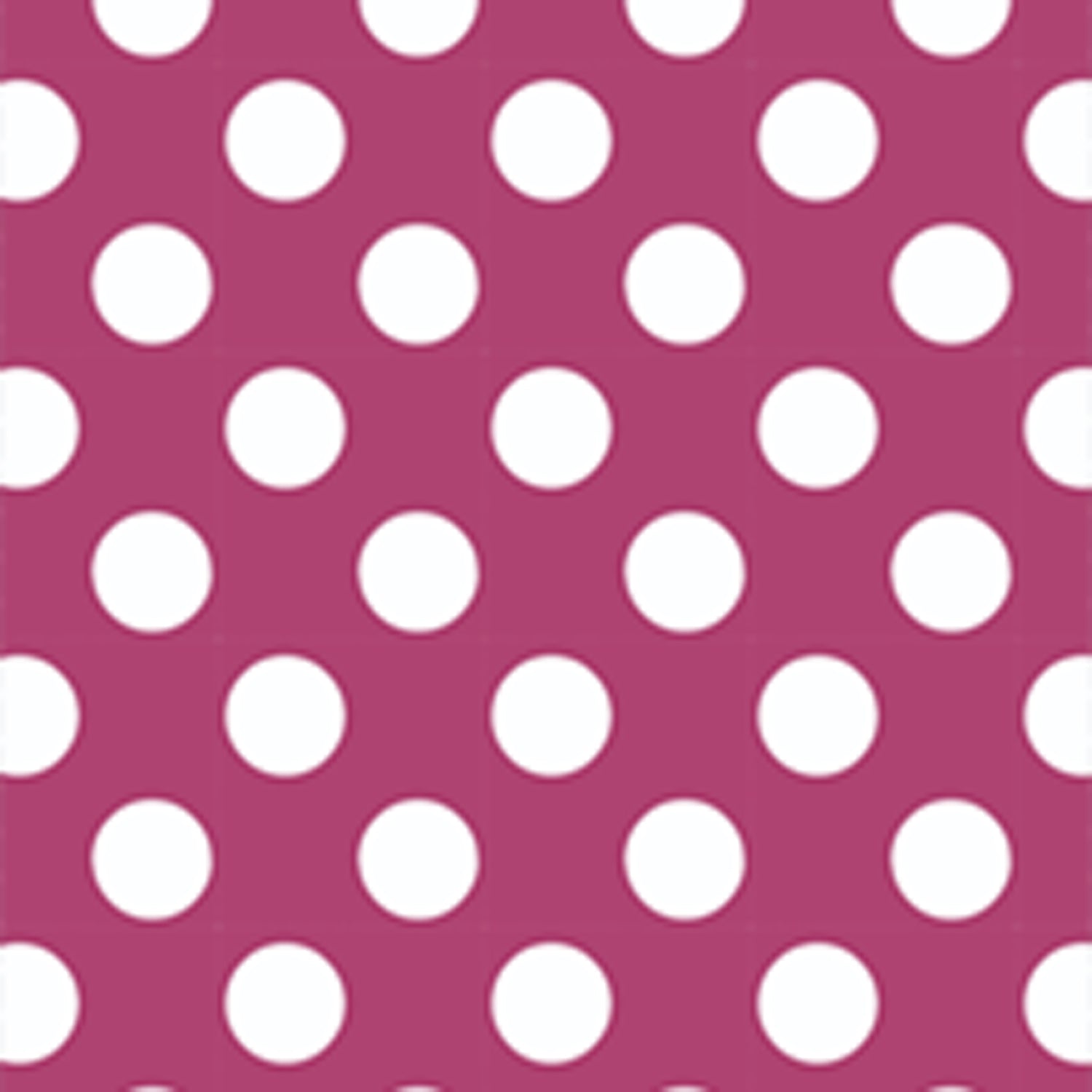 Waverly Inspirations Cotton 44" Mega Dot Magenta Color Sewing Fabric by the Yard