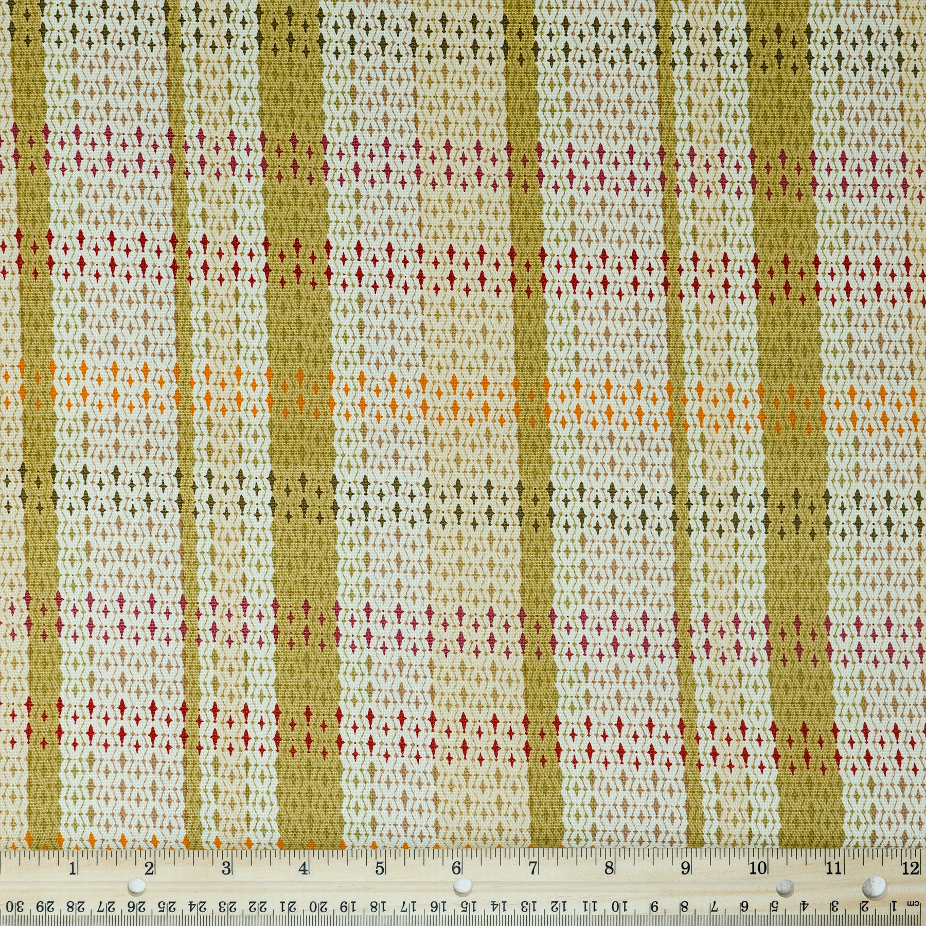 Waverly Inspirations 100% Cotton Duck 45" Width Plaid Antique Color Sewing Fabric by the Yard