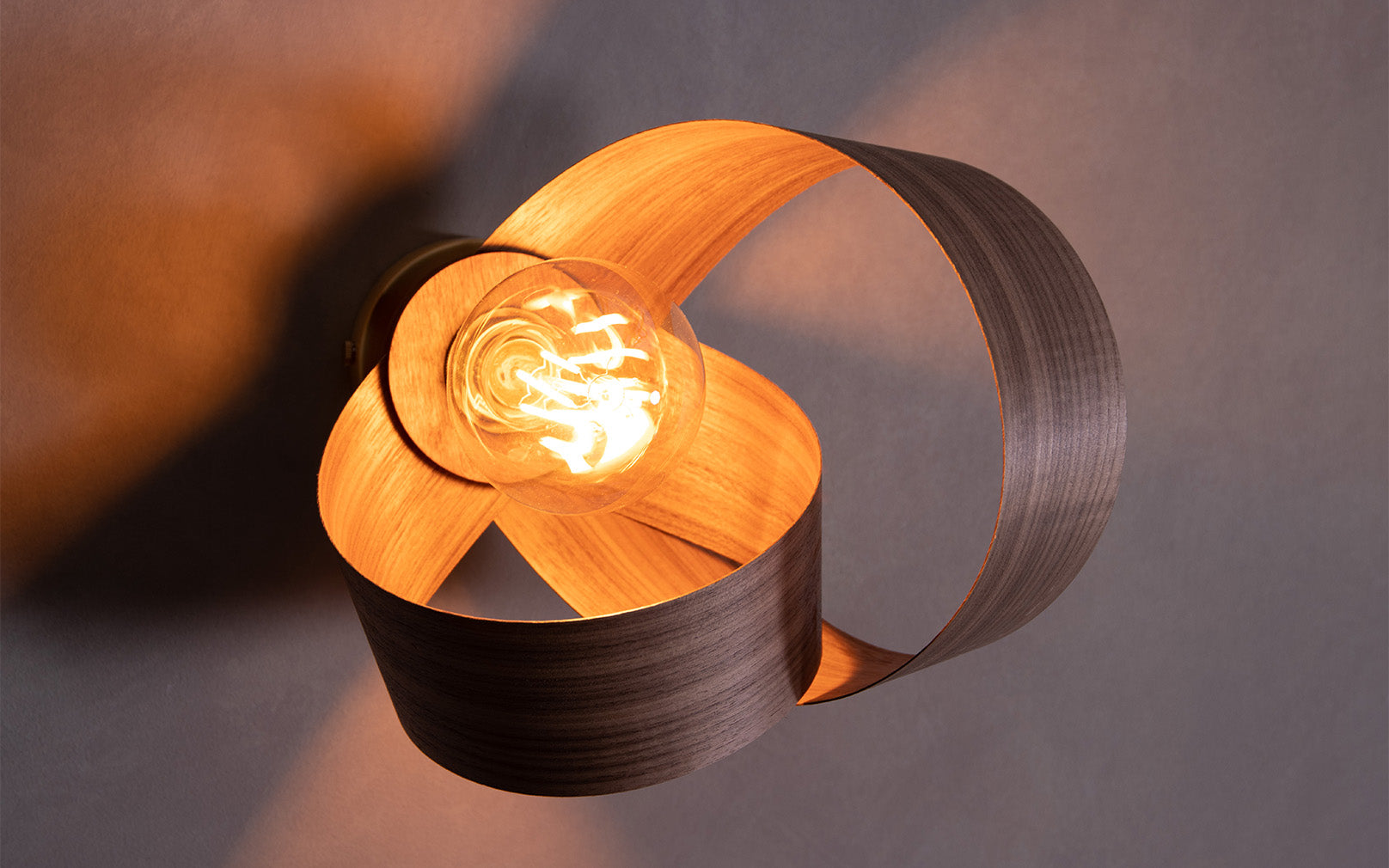 Tom Raffield new verso wall light