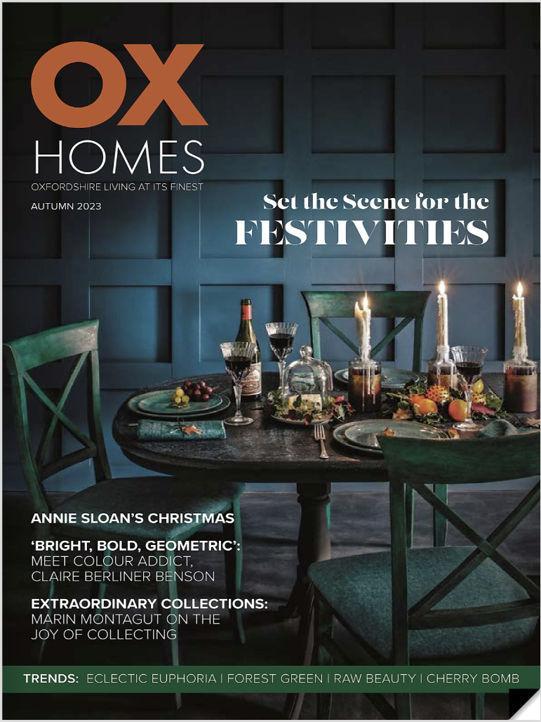 Front cover of the Autumn 2023 issue of OX Homes.