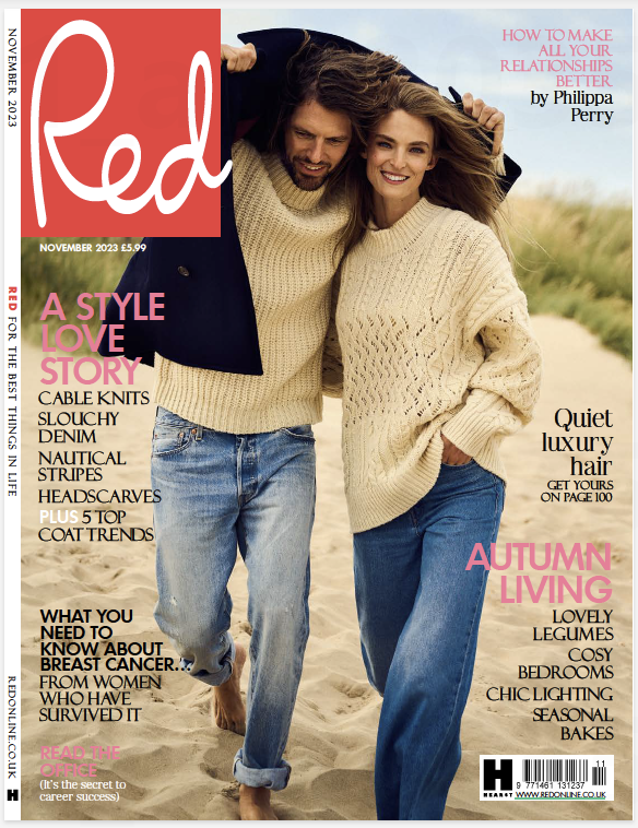 Front cover of the November 2023 issue of Red.