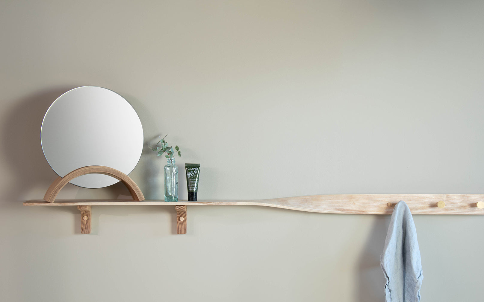 tom raffield tor twist shelf