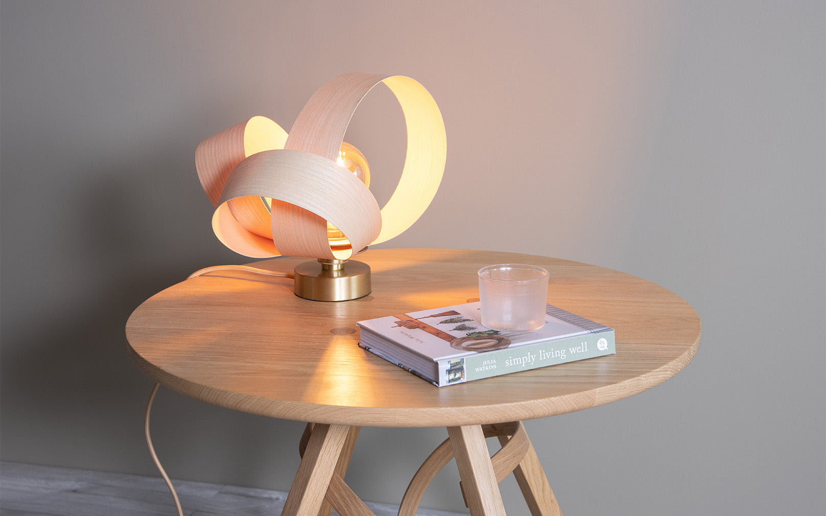 tom raffield new verso table light