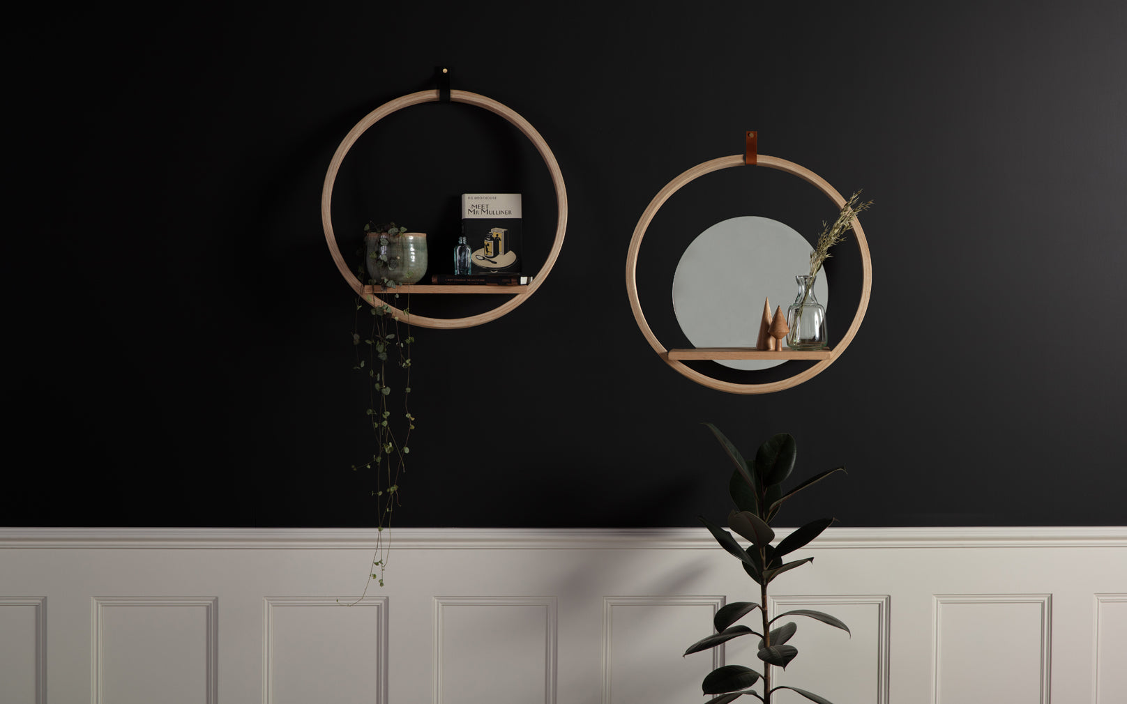 Housel Shelf with Mirror
