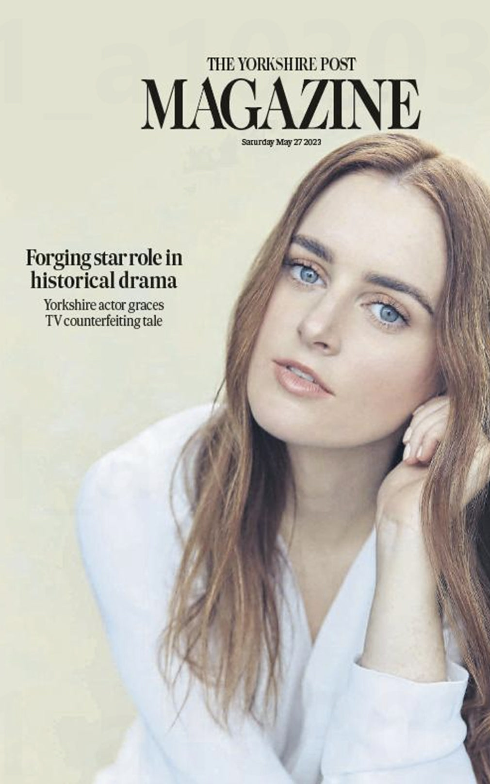 From cover of the Yorkshire Post Magazine.
