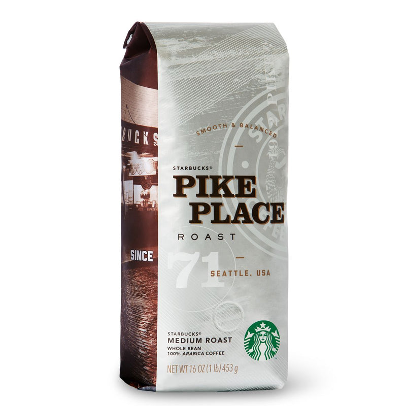 Starbucks Pike Place Whole Bean 1lb – Beans And Grind Inc