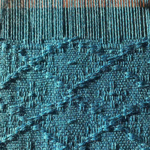 Such yummy texture from Abbie ~ @warporweft