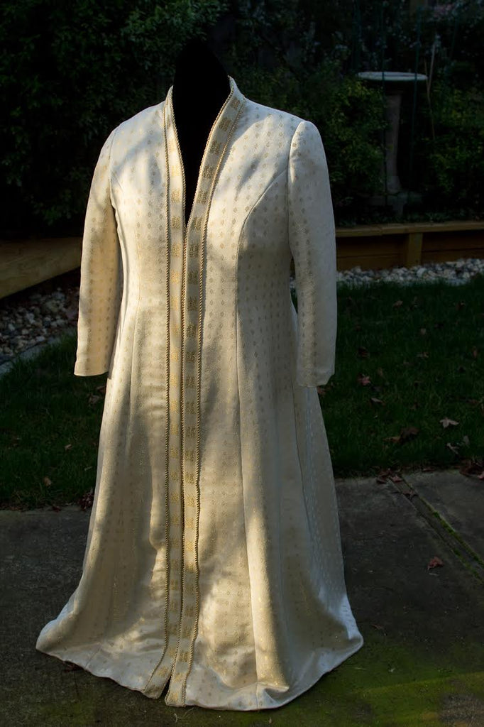 tien chiu handwoven wedding dress