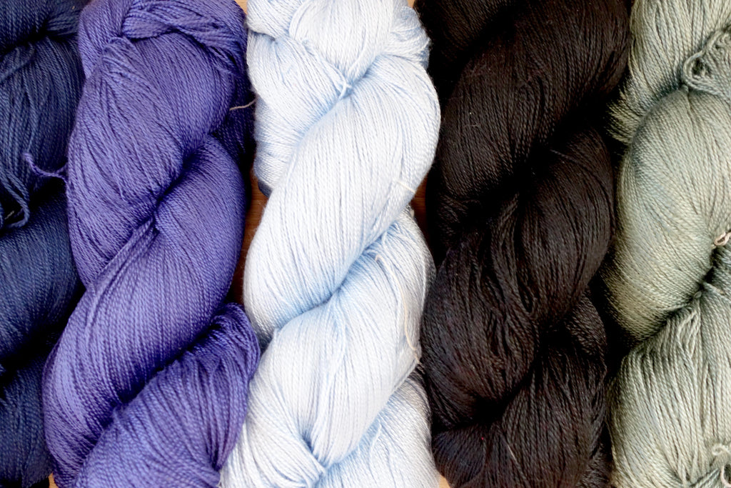 treenway silks weaving yarn