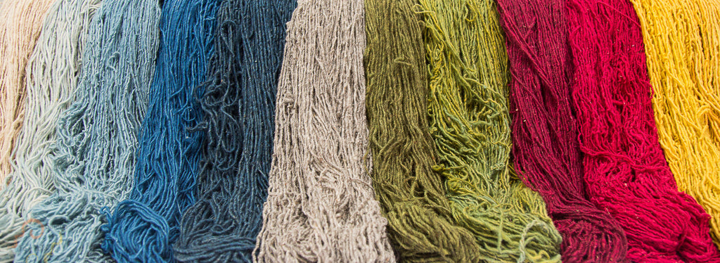 natural dyed yarn Omar Chavez