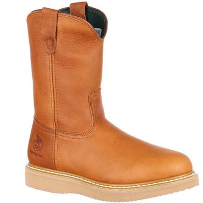 wedge style work boots