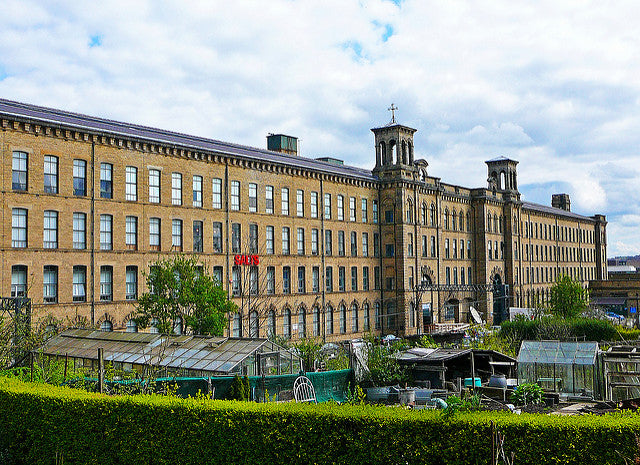Spend a day at Salts Mill, home to Hockneys, unusual shops and great cafes 