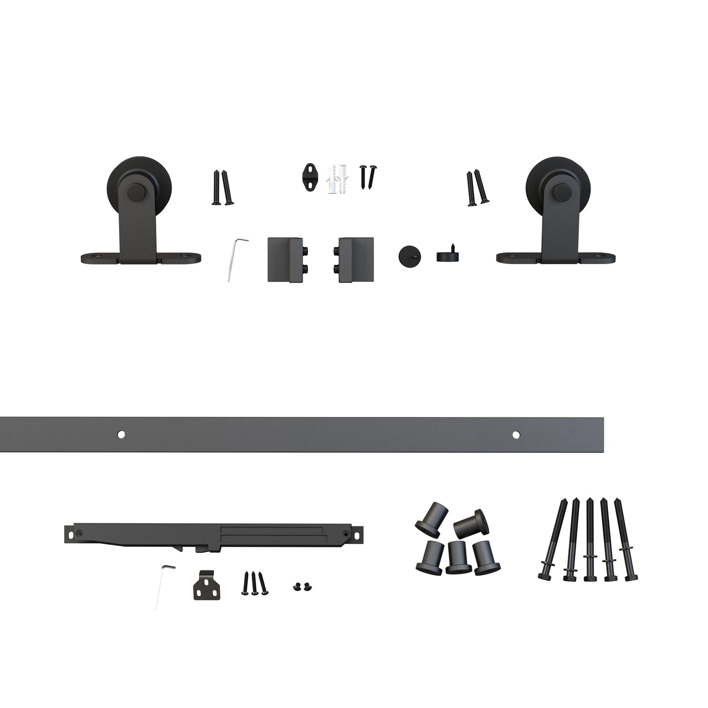 Steel barn door-6 Lites -36 x 84x 1 1/5 Inches