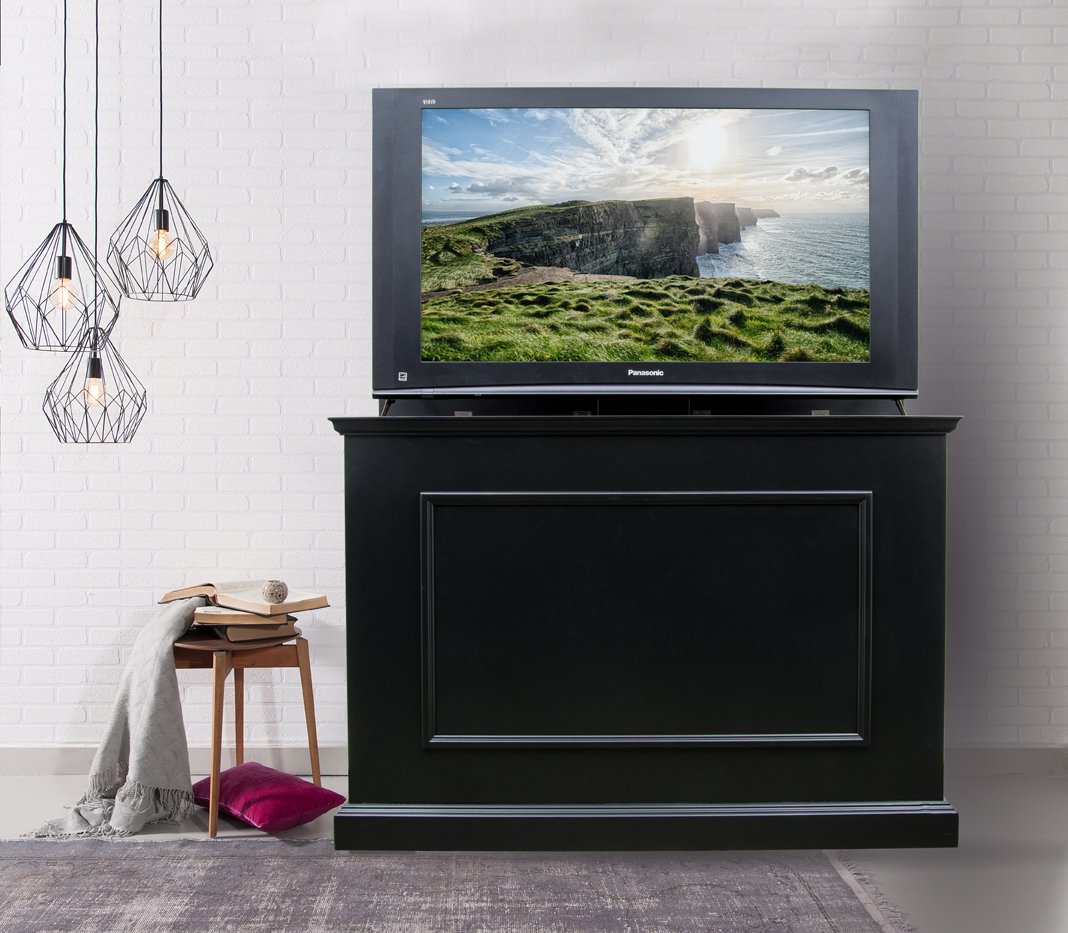 Touchstone 72011 Elevate™ Tv Lift Cabinet For Tvs Up To 50 Rich Black