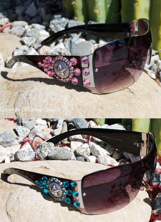 western bling sunglasses