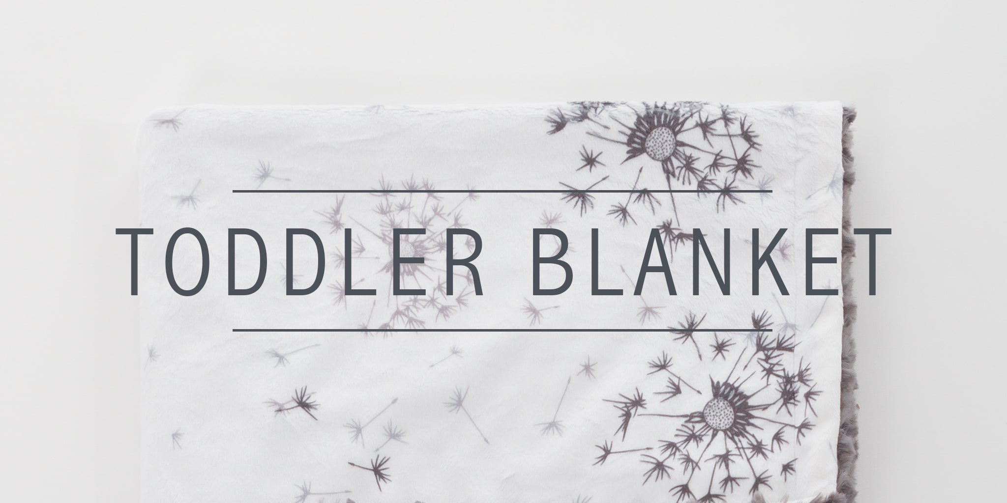 Baby Laundry Minky Toddler Blanket